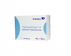 TELSARTAN H tabletkalari 40mg+12,5mg N28