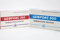 ЦЕФРОКС 250 таблетки 250мг N20