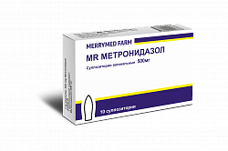 MR МЕТРОНИДАЗОЛ суппозитории 250мг N10