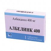 ALBELINK 400 tabletkalari 400mg N10