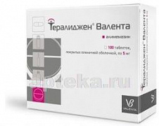 TERALIDJEN VALENTA tabletkalari 5 mg N100
