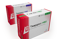 TVARDOKS H40 tabletkalari 40 mg / 12,5 mg N28