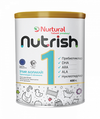 Детская смесь Nutrish 1, 400 g:uz:Детская смесь Nutrish 1, 400 g