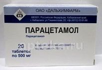 PARASETAMOL 0,5 tabletkalari N20