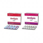AMLIPIN tabletkalari 5mg+5mg