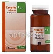 KENALOG 0,004 tabletkalari N50
