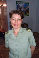 Лола Абдуразакова, младший сержант Министерства обороны РУз