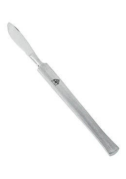 Скальпель остроконечный 150x40 мм:uz:150x40 mm o'lchamdagi uchli skalpel