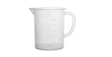 Мерный стакан, 500 мл, конической формы, ПП :uz:O'lchov stakan, 500 ml, konus shaklida, PP 