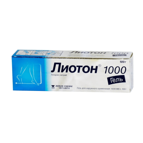 ЛИОТОН 1000 гель 30г