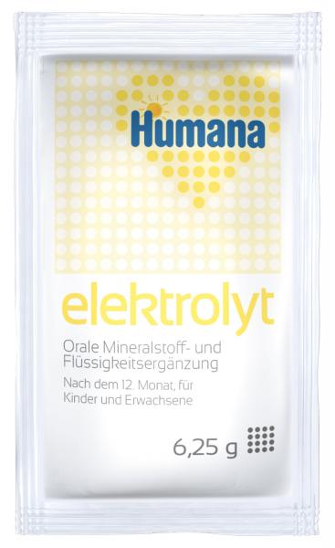 Humana Электролит со вкусом банана с 12 месяцев