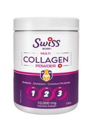 Порошок Swiss Bork Collagen Multi 330 гр:uz:Swiss Bork Collagen Multi Powder 330 gr