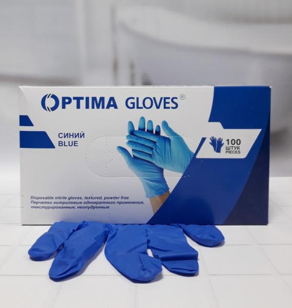 Перчатки нитриловые Optima gloves