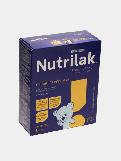 Смесь молочная Nutrilak Premium Гипоаллергенный с 0-12 мес, 350гр