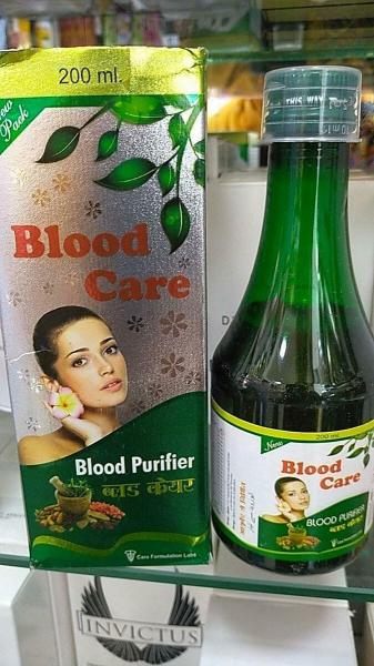Сироп для очищения крови Blood Care 200 мл:uz:Qonni parvarish qilish siropi 200 ml