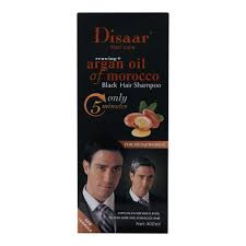 Шампунь-краска для седых волос Disaar экстрактом арганового масла:uz:Shampun-kraska oq sochlar uchun Argan Oil ekstraktli Disaar