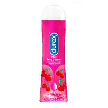Смазка Durex Play Very Cherry 50 мл (сочная вишня):uz:Durex Play Very Cherry moylash vositasi 50ml (suvli olcha)