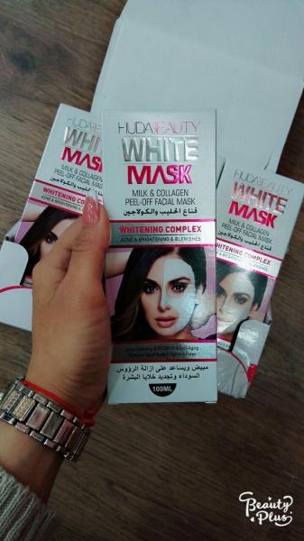 Маска Huda Beauty white mask, 100ml