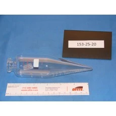 Центрифужная пробирка, 100 мл, короткий конус, 0 - 0,5 мл × 0,05 мл, 0,5 - 2,0 мл × 0,1 мл, 2 - 3,0 мл × 0,2 мл, 3 - 5,0 мл × 0,5 мл, 5 - 10,0 мл × 1,0 мл, 10 - 25,0 мл × 5,0 мл, 25 - 100,0 мл × 25,0 мл