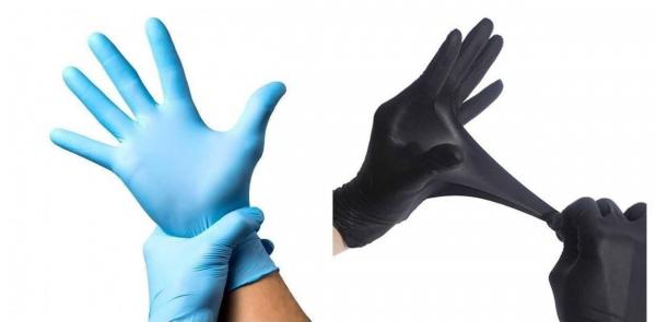 Нитровиниловые перчатки