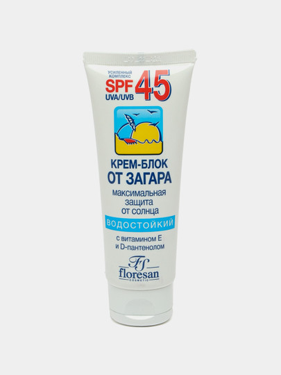 Крем блок от загара Floresan SPF45, 60 мл : общая информация и описание ...