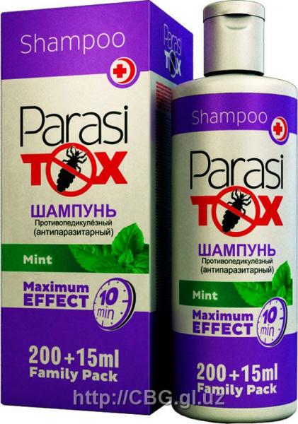 Шампунь противопедикулёзный ParasiTox (Mint)