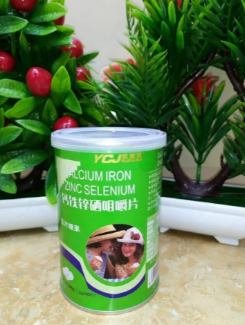 Таблетки с кальцием, железом, цинком, селеном Таблетки с кальцием, железом, цинком, селеном