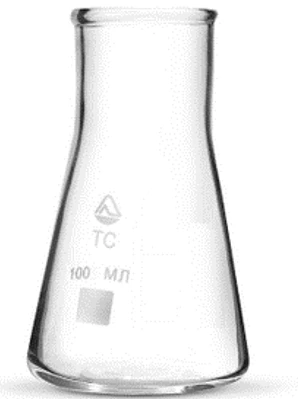 Колба Коническая-3-500-50 с дел.,ТС Колба Коническая-3-500-50 с дел.,ТС