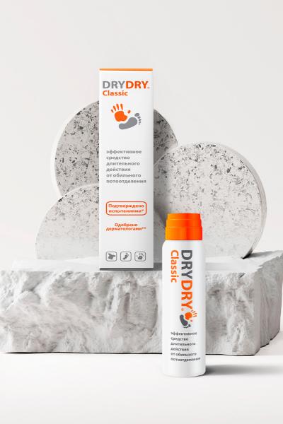 Антиперспирант со специальной формулой "Dry Dry":uz:"Dry Dry" maxsus formulali terga qarshi vosita
