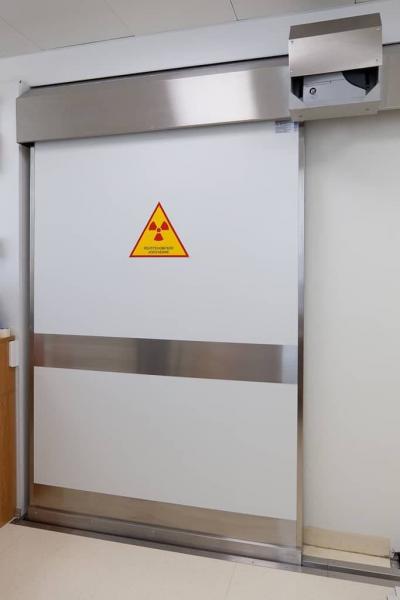 Cенсорные бесконтактные откатные двери для ангиографии и рентген кабинетов
