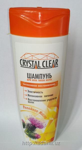 Шампунь"Crystal Clear"  Репейное масло 400 ml