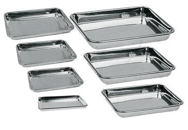 SKN012 / Stainless Steel Tray / 300x200x48mm (нержавеющие хирургические лотки, прямоугольные)