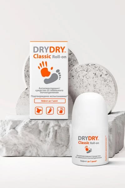 Антиперспирант DRYDRY Classic Roll-on (ДРАЙДРАЙ Классик Ролл-он):uz:Antiperspirant drydry Classic Roll-on (ДрайДрай Классик Ролл-он)