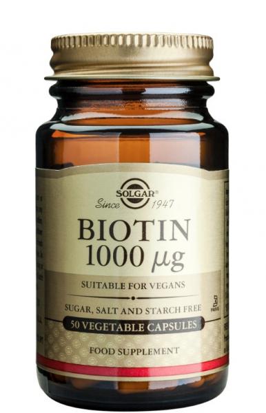 Таблетки биотина для здоровой кожи и волос Solgar Biotin 1000mg (250 шт.):uz:Sog'lom teri va sochlar uchun biotin tabletkalari Solgar Biotin 1000mg (250 ta)