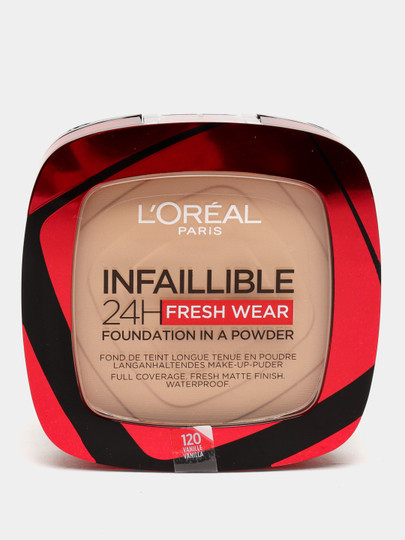 Пудра L'Oreal INFAILLIBLE 24H FRESH WEAR Нового Поколения, оттенок 120 ...