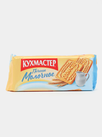 Молочное печенье Кухмастер, сахарное, 170 г : общая информация и ...