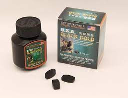 Таблетки "Чёрное золото" (USA Black Gold):uz:"Qora oltin" tabletkalari (USA Black Gold)