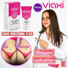 Крем VIAXI WHITENING PLUS для отбеливания кожи:uz:Terini oqartirish uchun VIAXI WHITENING PLUS kremi