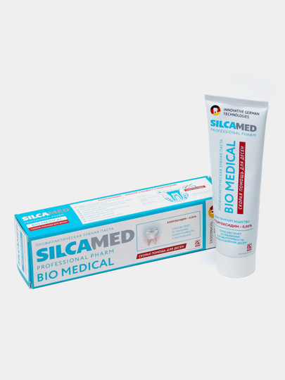 Зубная паста Silcamed Bio Medical 130 г