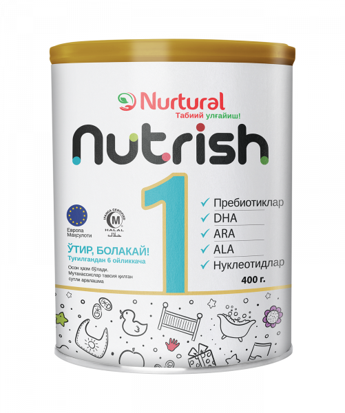 Детская смесь Nutrish 1, 400 g : общая информация и описание, свойства ...