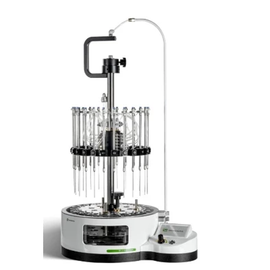 Испарительный концентратор в токе азота с водяной баней BN24:uz:Bn24 suv hammomi bilan azot oqimidagi bug'lanish kontsentratori