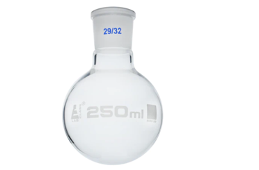 Колба круглодонная 100 мл, шлиф 29/32 :uz:Dumaloq tubli kolba 100 ml, shlif 29/32 