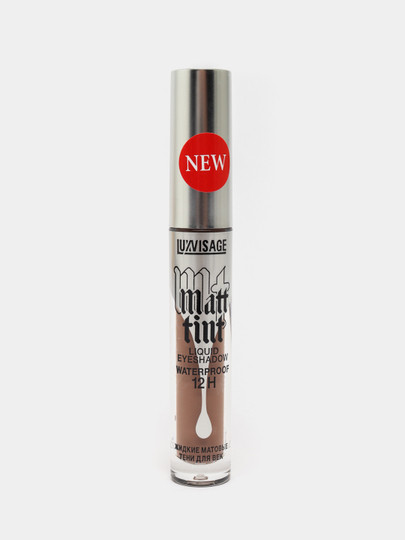 Тени жидкие для век матовые LUXVISAGE Matt tint waterproof 12H тон 109 ...