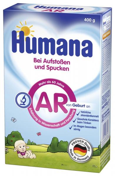 HUMANA AR Специальная молочная смесь для детей при обильных срыгиваниях