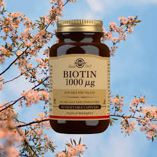 Таблетки биотина для здоровой кожи и волос Solgar Biotin 1000 мг:uz:Solgar Biotin 1000mg-sog'lom teri va sochlar uchun biotin tabletkalari