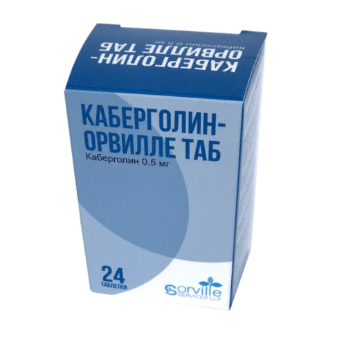 💊КАБЕРГОЛИН ОРВИЛЛЕ таблетки 0,5мг N24 в Ташкенте,  в аптеке .