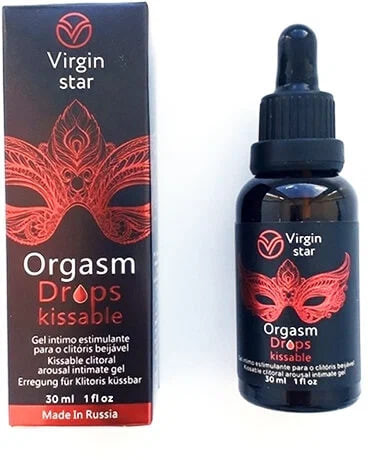 Капли для женщин Virgin Star Orgasm Drops:uz:Virgin Star Orgasm Drops ayollar uchun tomchilar.