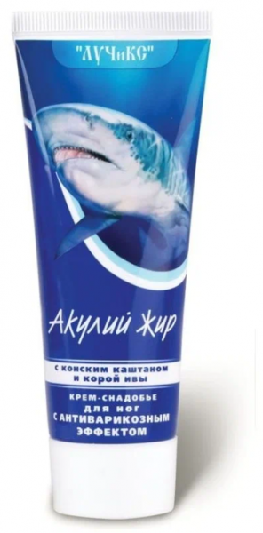 Расслабляющий крем для ног "Акулий жир":uz:Oyoqlarni tinchlantiruvchi krem ​​"Shark oil"