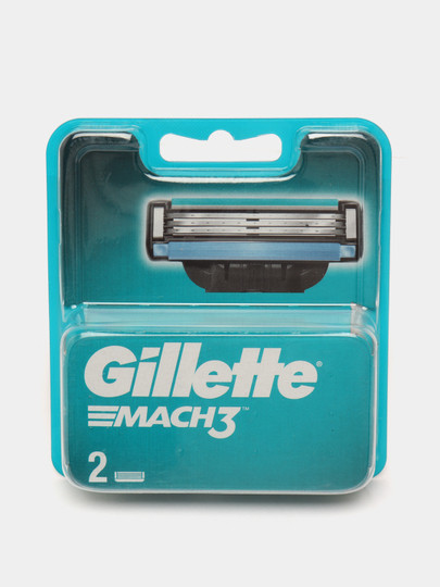 Сменные кассеты Gillette Mach3, 2 шт : общая информация и описание ...