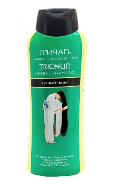 Шампунь на основе трав против выпадения волос Trichup Herbal shampoo (450 мл.):uz:Soch to'kilishiga qarshi shampun Trichup